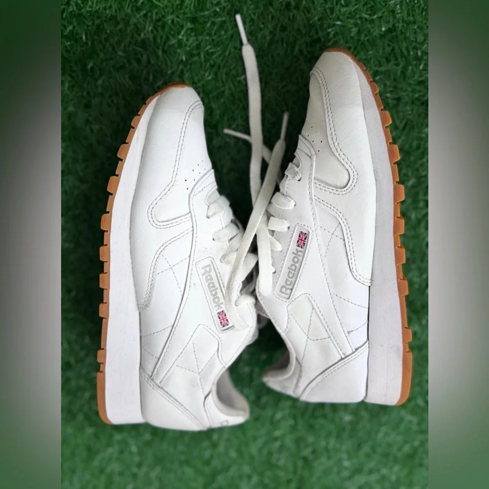 Reebok Classic Leather Footwear White Gum Size‎ 5